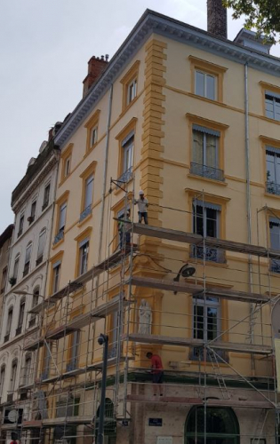 Rénovation façade pierre